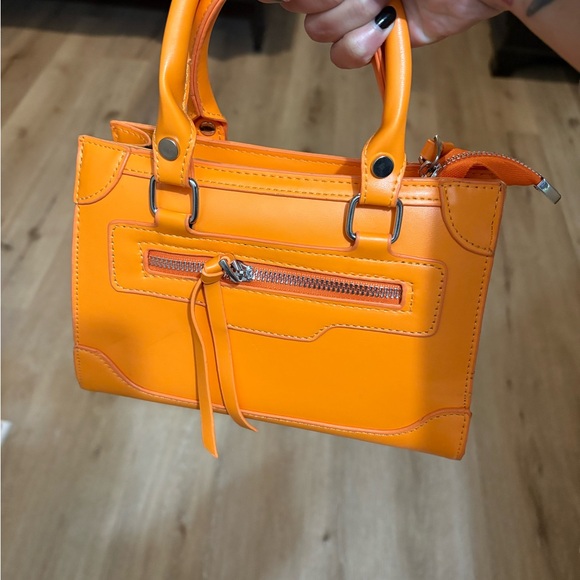 SHEIN Bright Orange Mini Bag - Picture 1 of 3